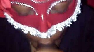 sucking big lollipop and dancing