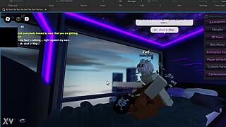 Pounding Submissive Roblox Slut With Backshots In Thong