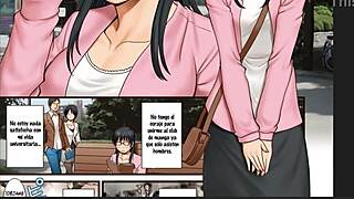 Manga hentai - la chica cosplay pervertida ai generated