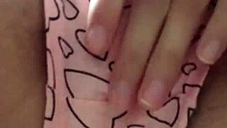 i sneakily rub my hairy pussy under classroom desk till i cum