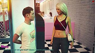 wife and stepmother play game together 😊