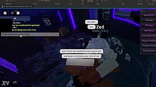 Pounding Submissive Roblox Slut With Backshots In Thong