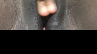 Intriguing solo session with big black ass and wet areas.