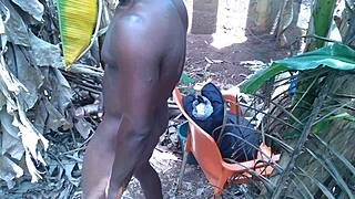 curvy black beauty tries hard to cum this easter for fans