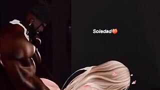 Punishing A Good White Female In Imvu With Big Black Cock