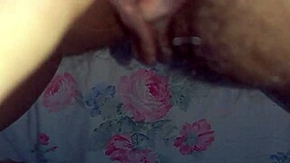 clit pulsing as latina teases her big hairy beaver