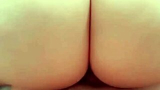 best ass milf sits on dick without knowing she's filmed