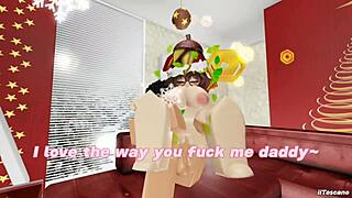 Friend Visits In Snowy Winter