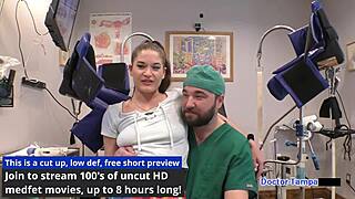 Dr. Tampa Conducts Tampa University Entrance Physical With Kendra Heart