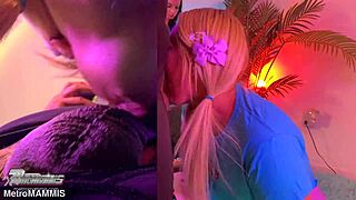 Camilla Teaches Her Sis How To Fuck Her Own Throat