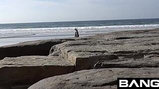 i fucked ariel grace skinny teen in the public bathroom, she was flashing her small tits