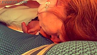 Modern Justice League Blowjob in Fishnets with Granny Roleplay