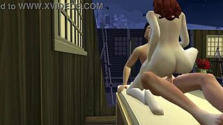 Want to see massage turn into fucking in sims 4?