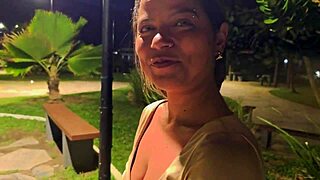 I found a hot brunette in the square and we woke up fucking hard.