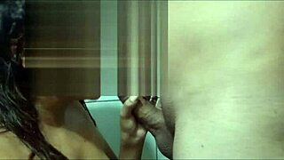 ebony teen takes piss pays blowjob