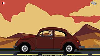 Lets play hot road with pussy and anal sex