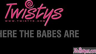 julia ann masturbates as the perfect bar maid