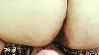 Slave performs upside down ball licking and deepthroat blowjob under rough domination