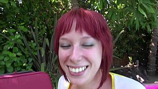 red head milf zoey nixon outdoor fucking