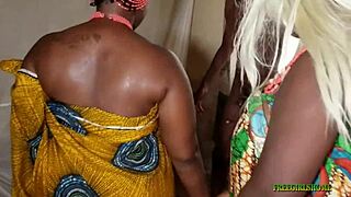 Princess Catches Chief Priest Fucking Her BBW Mum