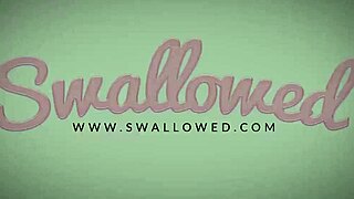 swallowed insane blowjob from avi, emma, and kiarra in petite blonde group