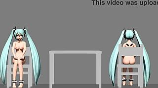 Hatsune Miku's Two Faced Lovers Nude Mod