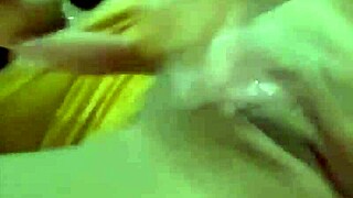 Rica, the beautiful Latina, masturbates with dildo before heading to the club, cumming hard