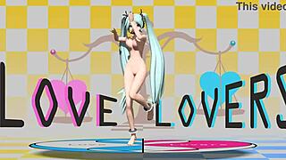 Hatsune Miku's Two Faced Lovers Nude Mod