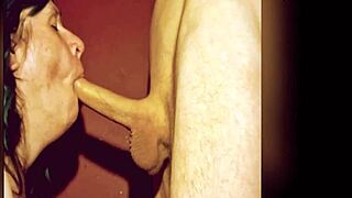 The Goat Is Taking A Long Object Deep In Her Throat