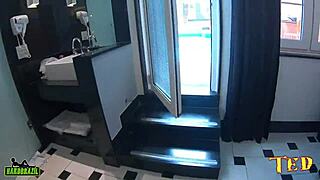 Ted Messing With Actresses Cristine Castelary And Gih Rocha During Breaks!