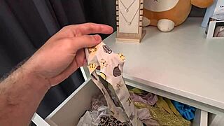 I cheated on my wife with the petite neighbor, covering her big ass with cum after face fucking