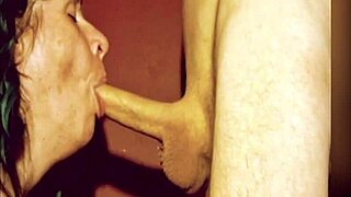 The Goat Is Taking A Long Object Deep In Her Throat