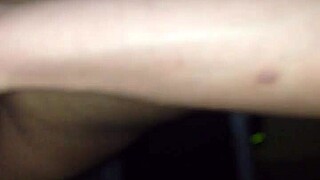 Wife enjoys intense orgasm with old cuckold