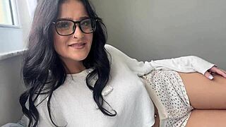 Step Sister's Best Friend Serena Stirling Wants Pov Cumshot With Big Natural Tits