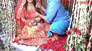 indian step mom spreads big ass for quickie dirty talk with teen amateur