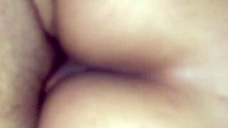 Wife enjoys intense orgasm with old cuckold