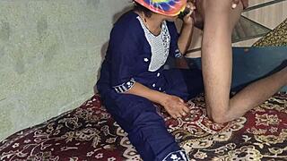 Indian desi step sister drilled hard in steamy dorm car sex