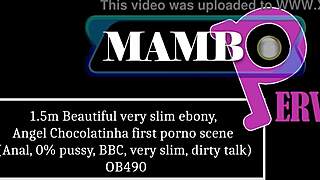 Chocolatinha's First Anal Scene with BBC and Dirty Talk