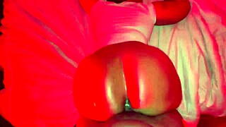 Hot Thick Ebony Neighbor Curious About Next Door Neighbors