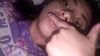 before work i fuck her hard at the door and send her out with wet pussy