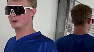 the stepbrother shakes up his sister's huge ass in cowgirl and doggystyle