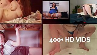 British Teen Humiliates Tiny Cock With Dildo