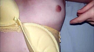 He leaves my panties soaked with cum and my pussy dripping