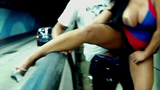 hot girl fucks in tunnel and explains to police