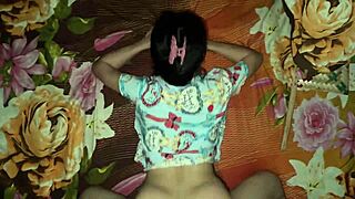 Big ass wife's sister gets fucked doggystyle by husband