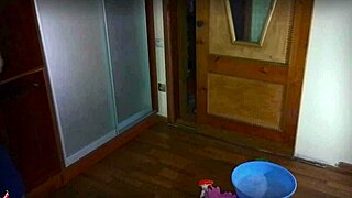 Mrs Lazinski As Naive Mature Maid With Small Waist And Stockings