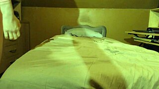 Playing with my new doll aileen in the bedroom