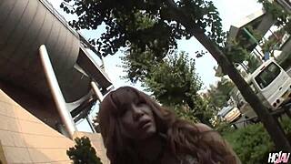 Japanese Slut Sarina Tsubaki Strips Down and Enjoys Outdoor Exposure with Hairy Pussy Play