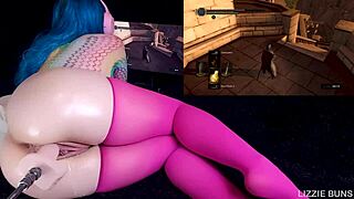 Dark Souls Fuck Machine Challenge 11 - Iron Golem CUMS and Squirts!