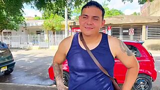 Colombiana Gets Rough Anal with a Stranger in Public Park, Spanish Porn with English Subs